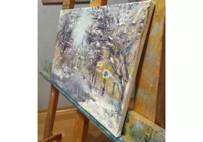 Картина "Планетарий намольберте".