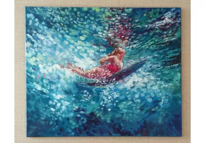 Картина маслом "Эмоции в цвете"