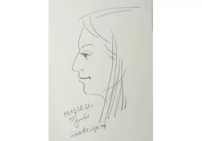 Наброски скетчи "Характеры" – эмоциональные портреты