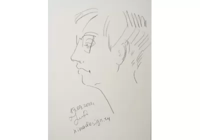 Наброски скетчи "Характеры" – эмоциональные портреты