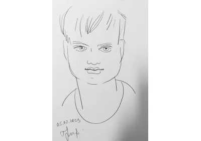 Наброски скетчи "Характеры" – эмоциональные портреты