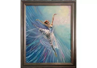 Картина "Балерина" в раме.