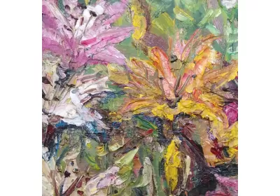 Фрагмент картина "Дачный этюд"