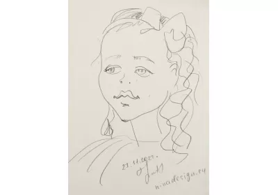 Наброски скетчи "Характеры" – эмоциональные портреты