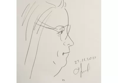 Наброски скетчи "Характеры" – эмоциональные портреты