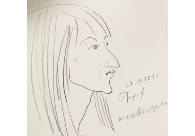 Наброски скетчи "Характеры" – эмоциональные портреты