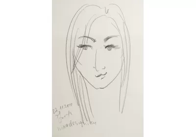 Наброски скетчи "Характеры" – эмоциональные портреты