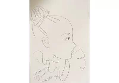 Наброски скетчи "Характеры" – эмоциональные портреты