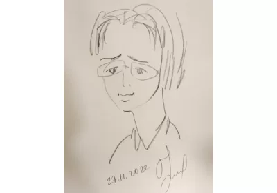 Наброски скетчи "Характеры" – эмоциональные портреты