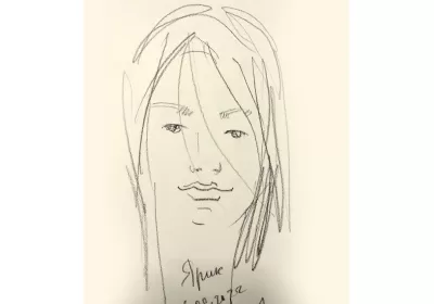 Линейный портрет Ярик