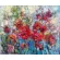 Абстрактное изображение цветов на картине "Цветочная импровизация" художника Нины Дивинской Волгоград